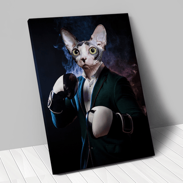Tableau personnalisé animal de compagnie – Boxeur