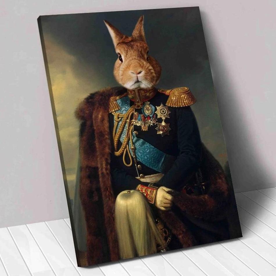 Tableau personnalisé animal de compagnie - Igor