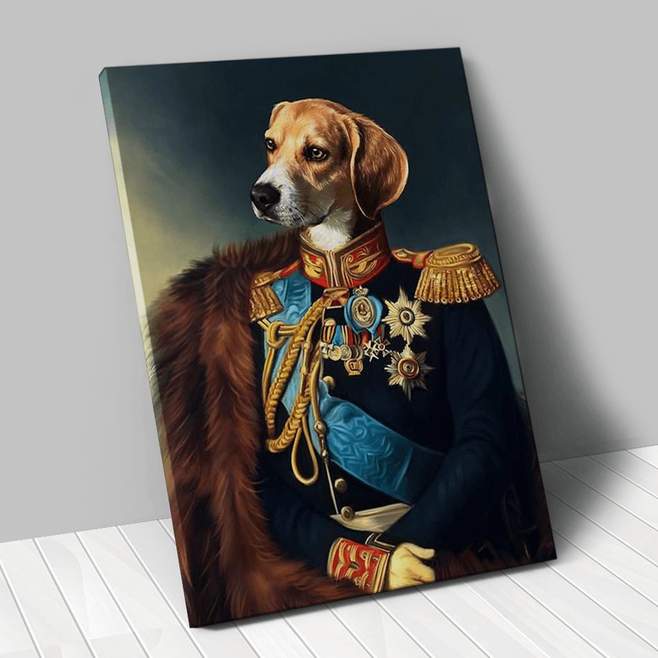 Tableau personnalisé animal de compagnie - Igor