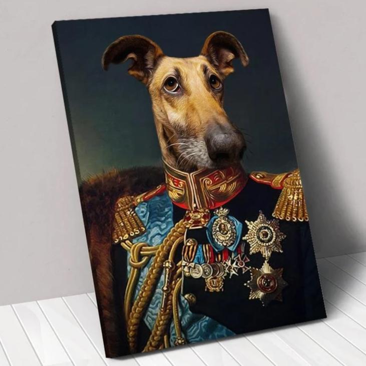 Tableau personnalisé animal de compagnie - Igor