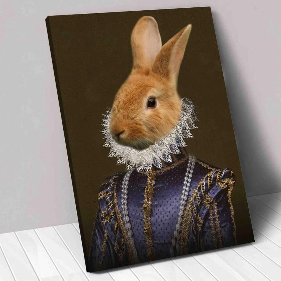 Tableau personnalisé animal de compagnie - Princesse