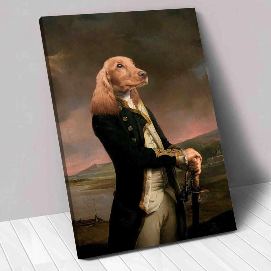 Tableau personnalisé animal de compagnie - Woody