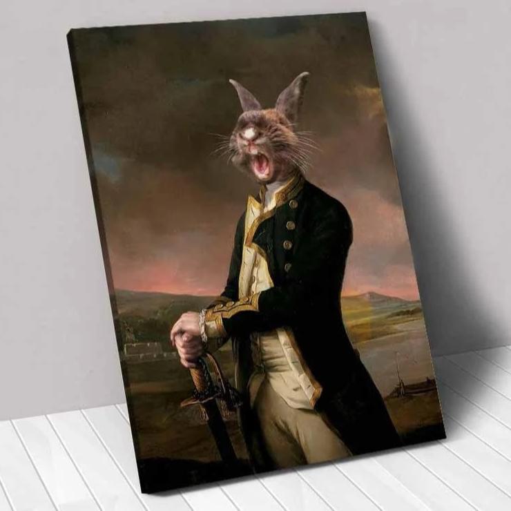 Tableau personnalisé animal de compagnie - Woody