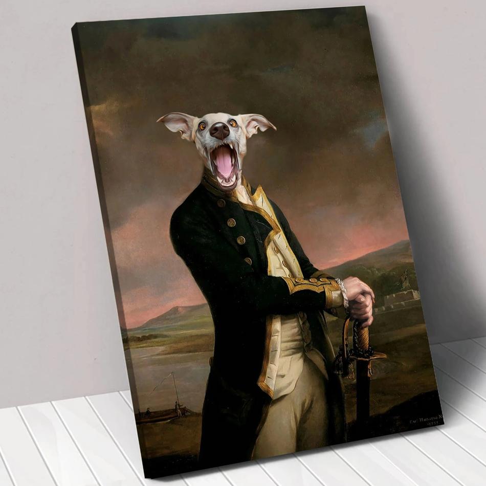 Tableau personnalisé animal de compagnie - Woody