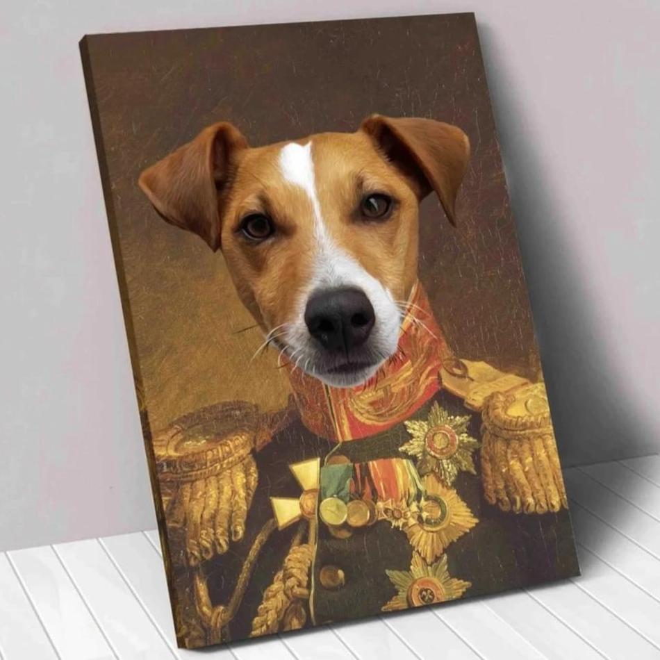 Tableau personnalisé animal de compagnie - Edgar