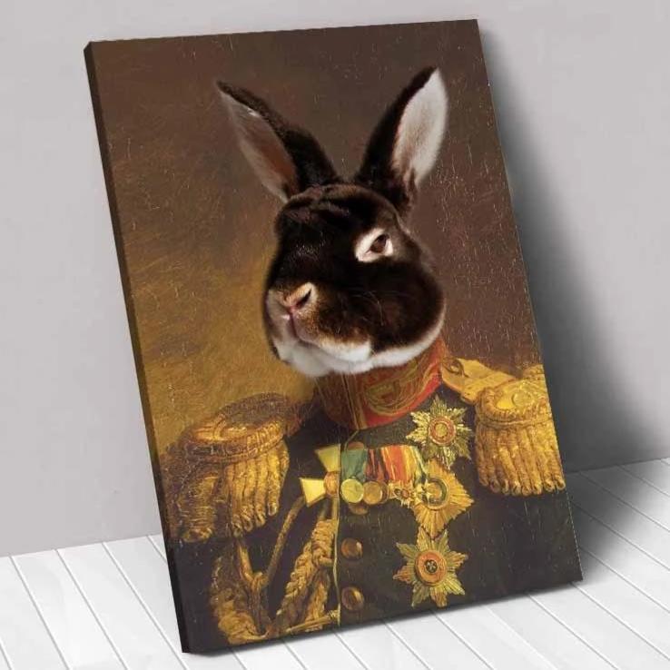 Tableau personnalisé animal de compagnie - Edgar