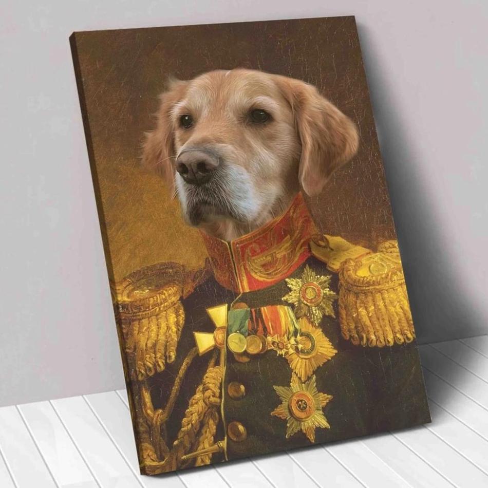 Tableau personnalisé animal de compagnie - Edgar
