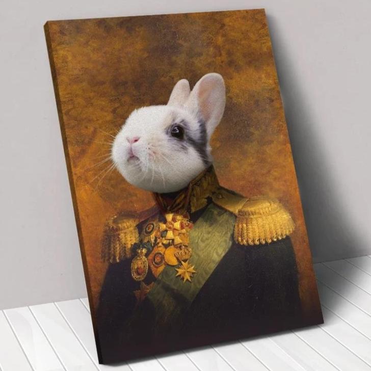 Tableau personnalisé animal de compagnie - Henri