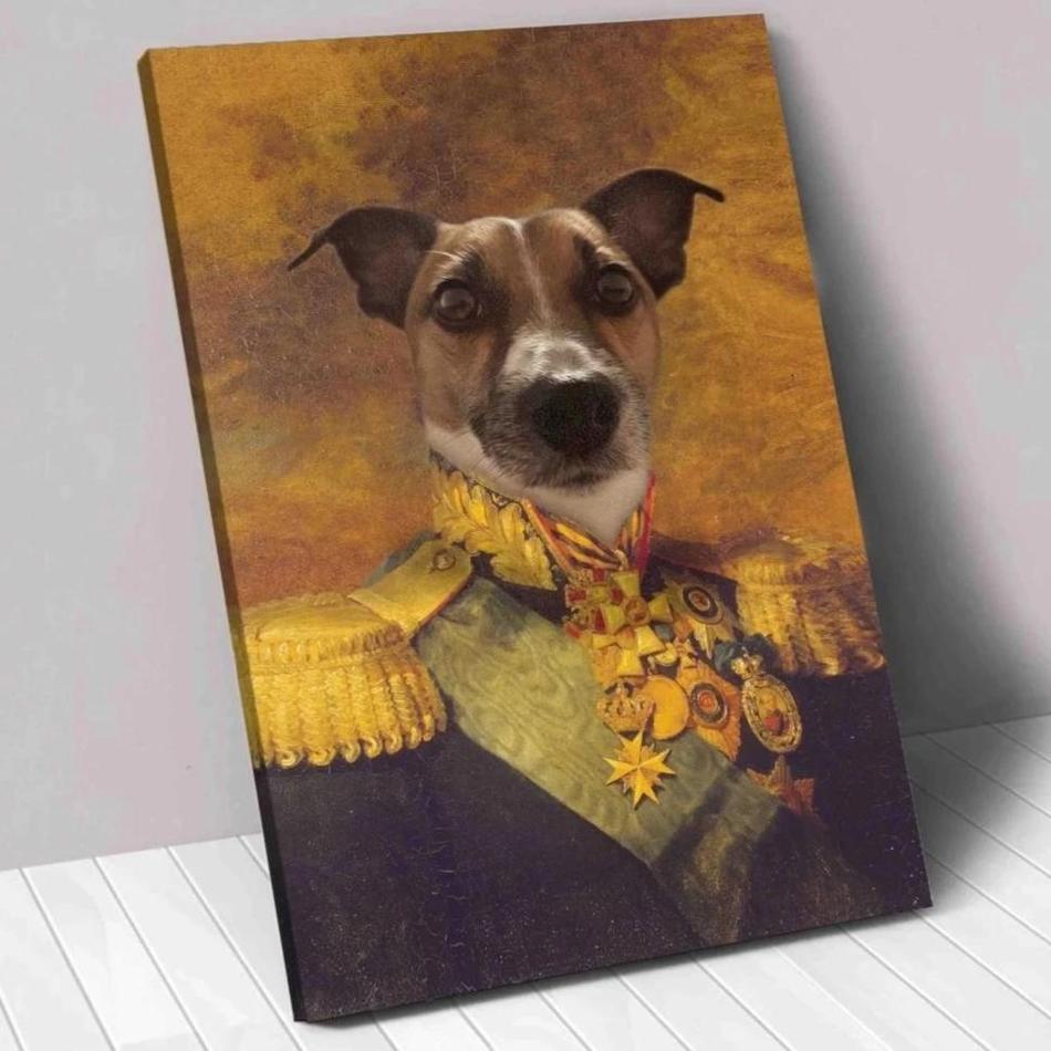 Tableau personnalisé animal de compagnie - Henri