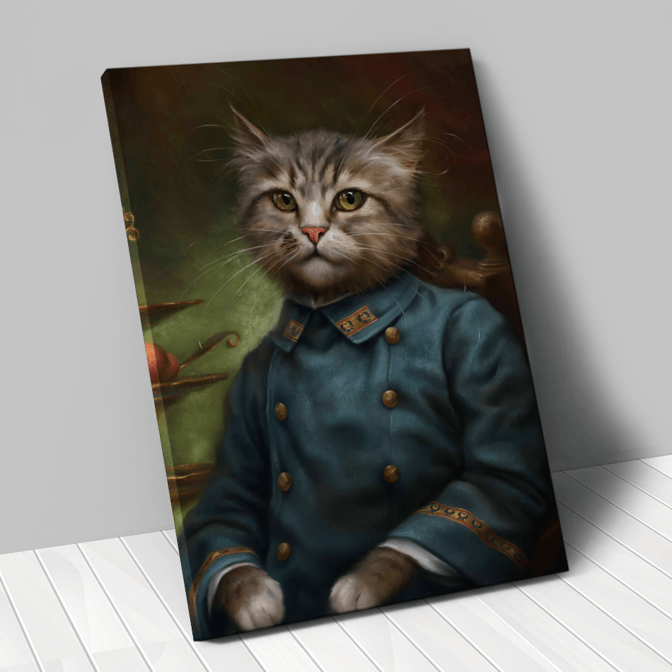Tableau personnalisé animal de compagnie - Newton