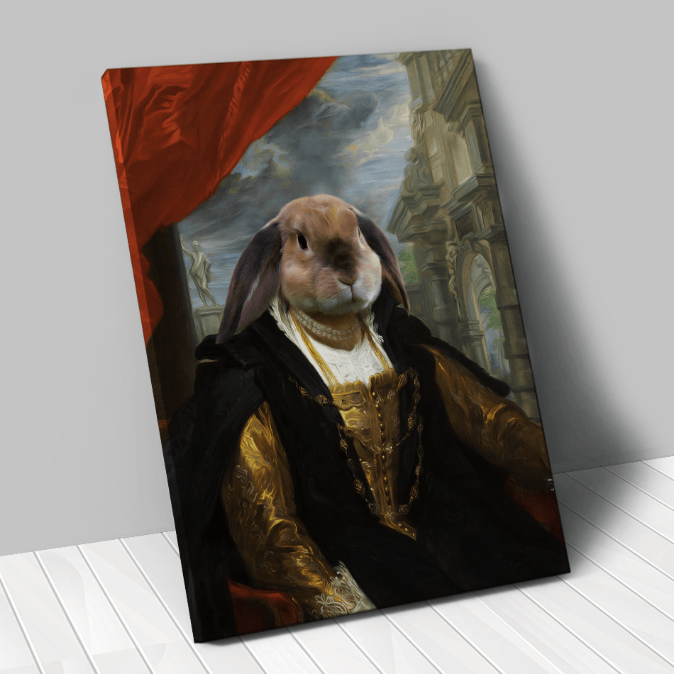 Tableau-personnalise-animal-compagnie-Rosie