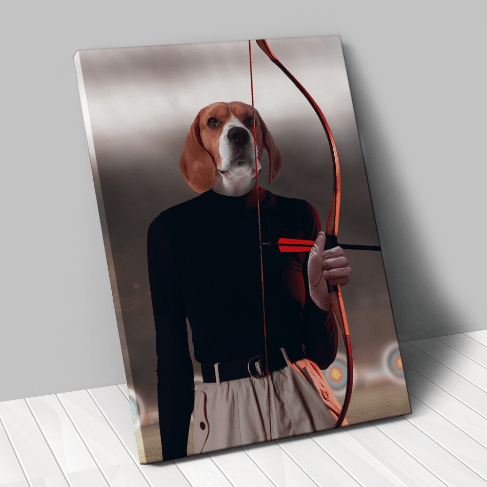 Tableau personnalisé animal de compagnie – Archer