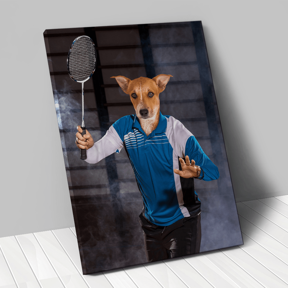 Tableau personnalisé animal de compagnie – Badminton