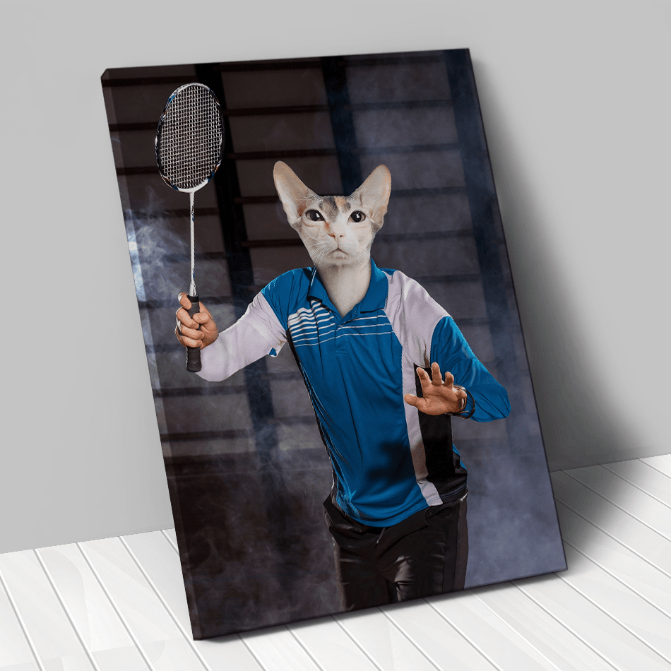 Tableau personnalisé animal de compagnie – Badminton