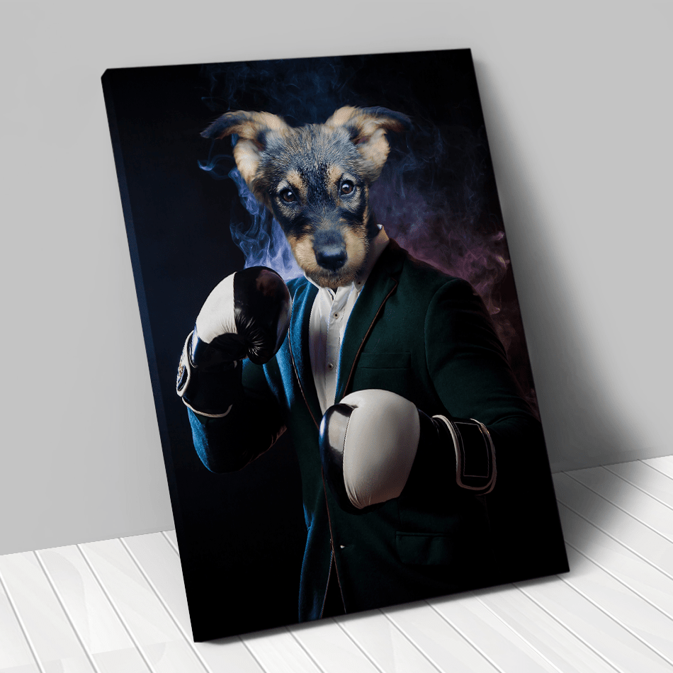 Tableau personnalisé animal de compagnie – Boxeur