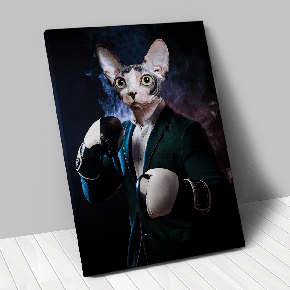 Tableau personnalisé animal de compagnie – Boxeur