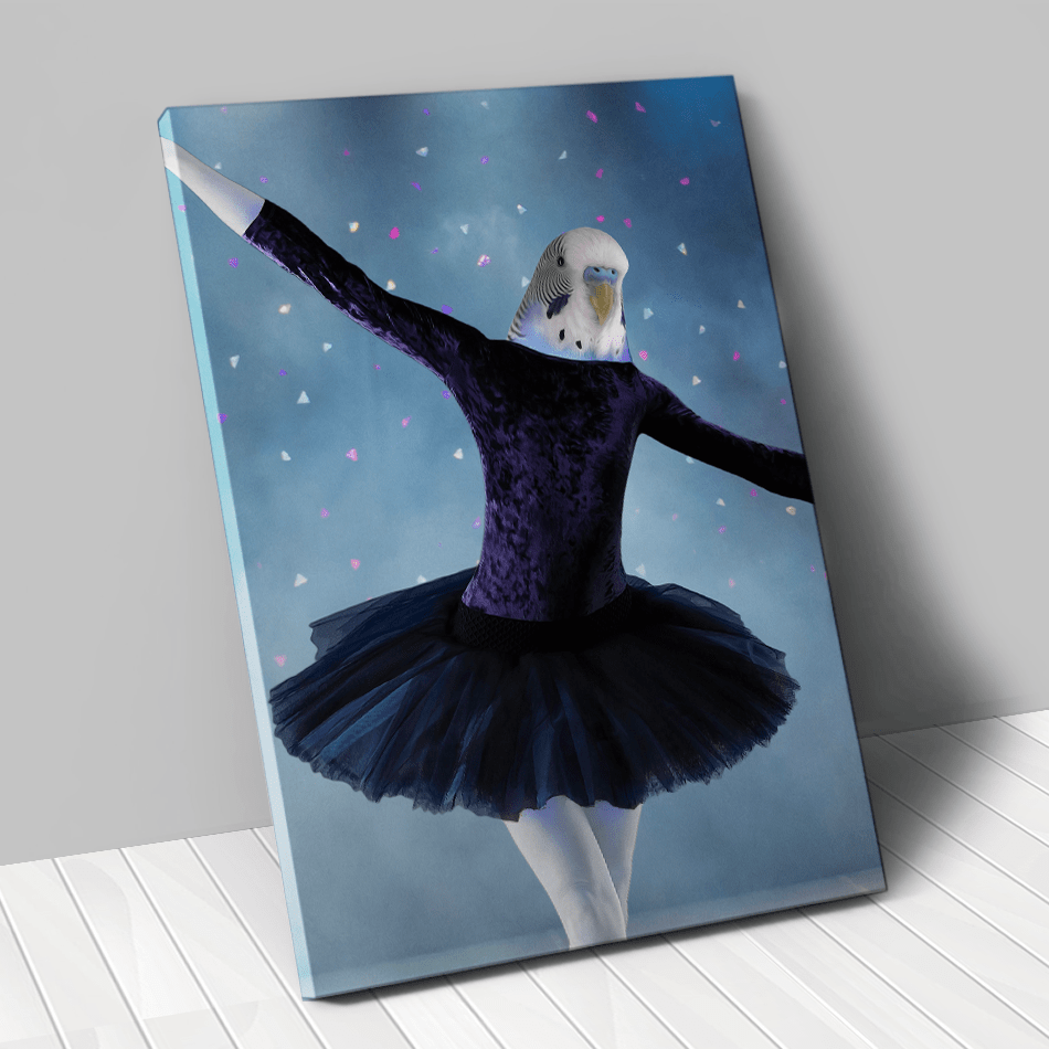 Tableau personnalisé animal de compagnie – Danseuse